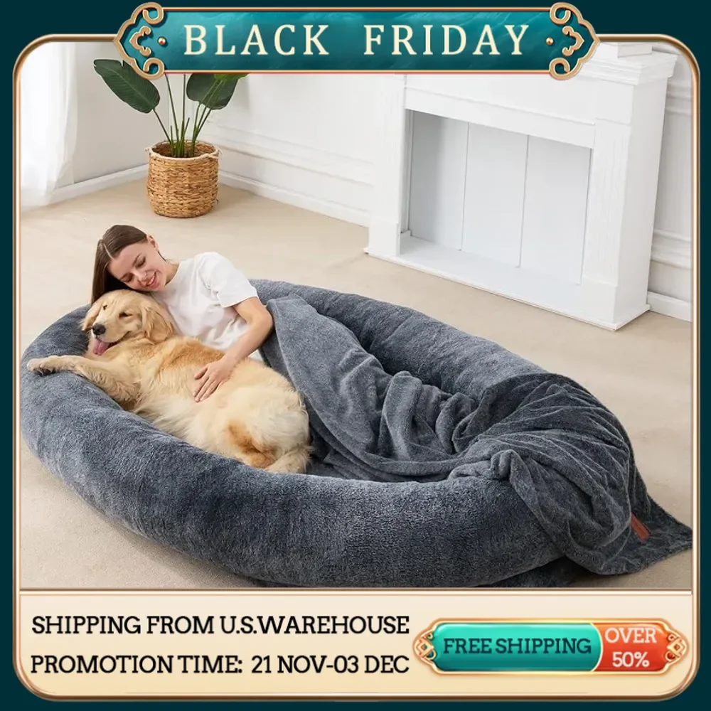 Large Human Dog Bed 72