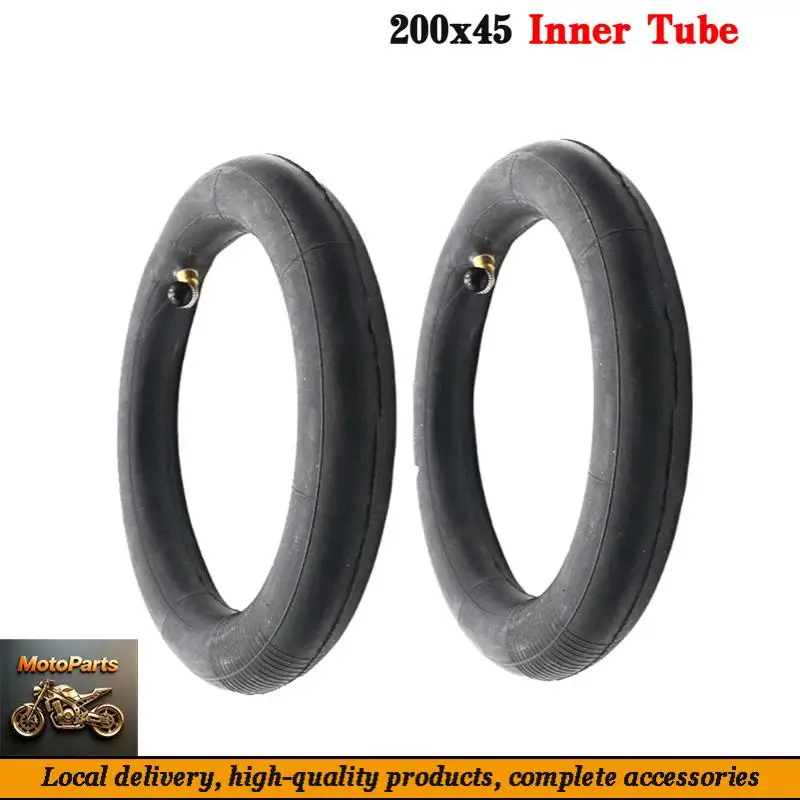2 pcs 200x45 Inner Tube for Mini Electric Scooter Baby Carriage Wheel Parts 8x1 1/4