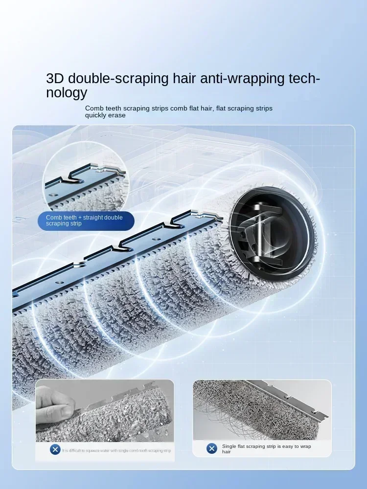 Original    Midea G9 floor washing machine 180-degree lying flat suction and drag integrated household automatic cleaning 0 welt