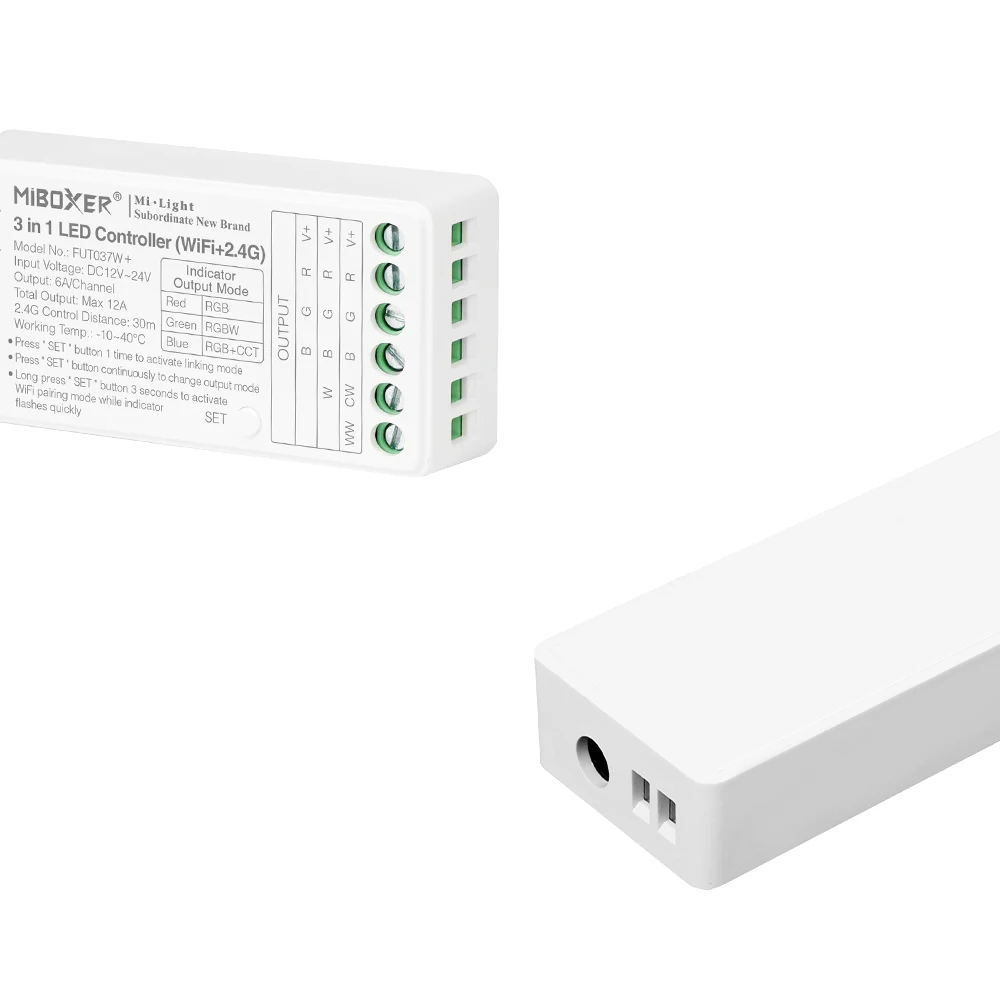 Miboxer LED Controller FUT035s FUT036s FUT037s FUT038s FUT039s 2.4GHz DIM RGBW RGB CCT Ccontroller