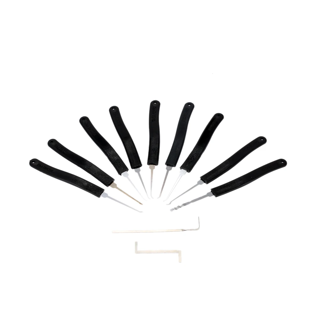 

Door Lock Pick Quick Opener Tools Set Professional Locksmith Tool with 2 Little Wrenches lock pick training