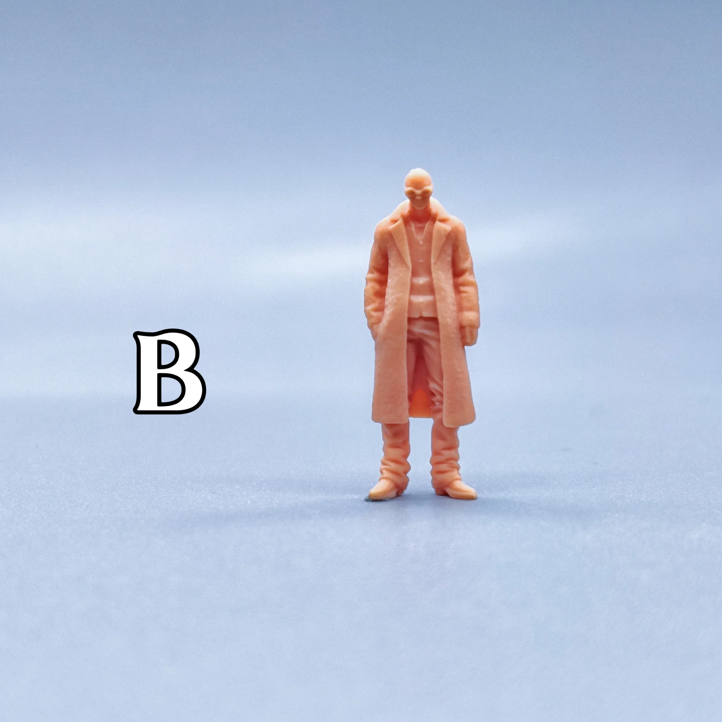 Figuras a escala 1/64 1/43, modelo de resina, cuervos, miniaturas sin color, Diorama pintado a mano V708 V712