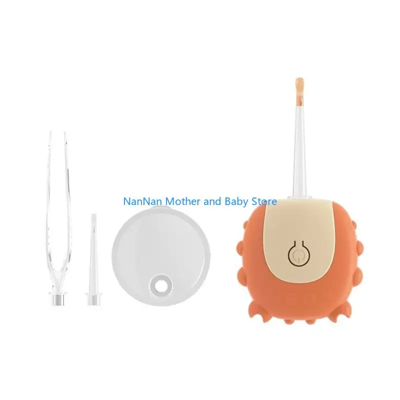 

Child Friendly Light Up Ear Cleaning Spoon Soft and Safe Illuminated Earwax Pick