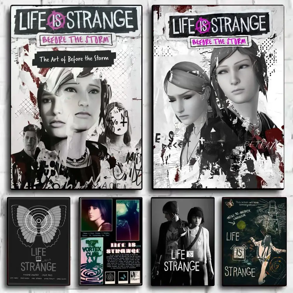 

Life Is S-Strange 2 Game Poster Home Living Bed Room Bar Hallway Sticky Wall Art Printing Waterproof Aesthetic Decor