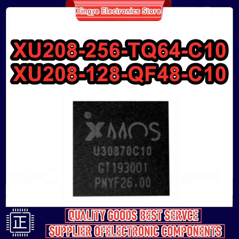 

XU208-256-TQ64-C10 XU208-128-QF48-C10 шелкография U30870C10 UQFN48 микроконтроллер IC чипы XU208-256-TQ64-C10 В наличии