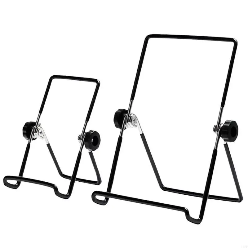 E1PF Folding Desktop Mount Stand Adjustable Viewing for Phone and Tablet Holder