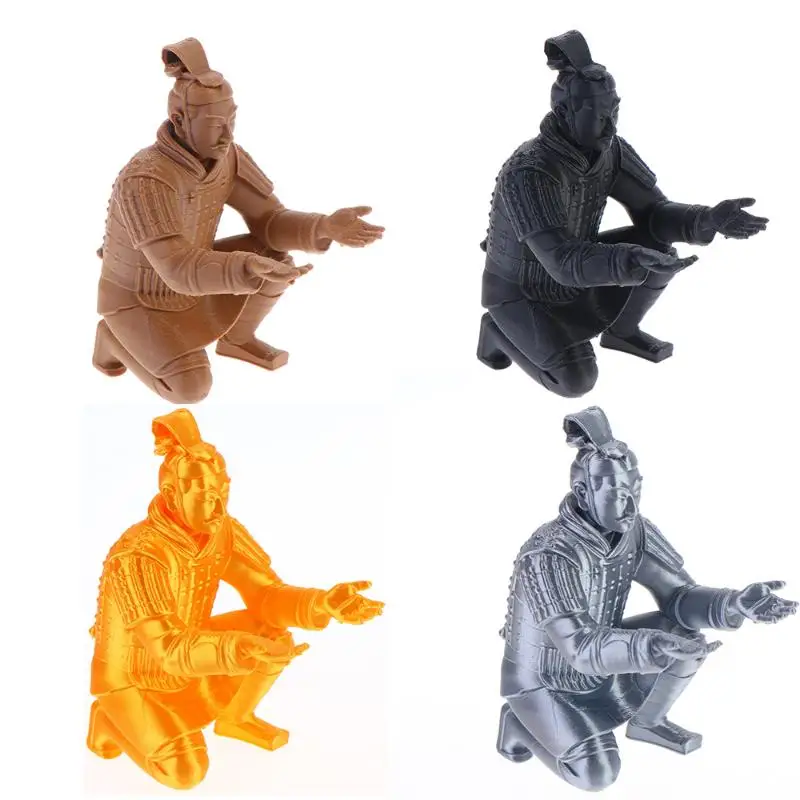 Creative Terracotta Warriors Pen Holder 3D Printing Pencil Storage Rack Plastic Desktop Organizer Desk Decoration Gifts
