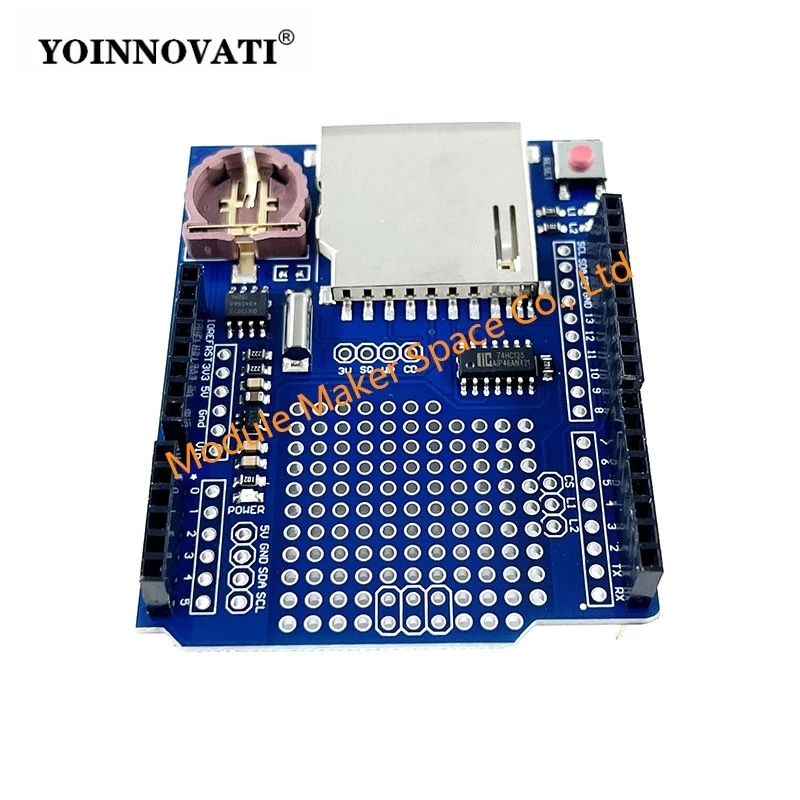 XD-204 Data Logger Module Logging Recorder Shield V1.0 For Arduino UNO SD Card Expansion board with clock compatible with UNO R3