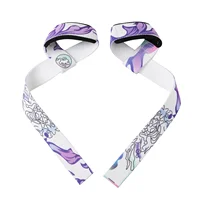 Correas de elevación de muñeca de camuflaje de Anime, correas de levantamiento de banda con muñeca acolchada de neopreno acolchada