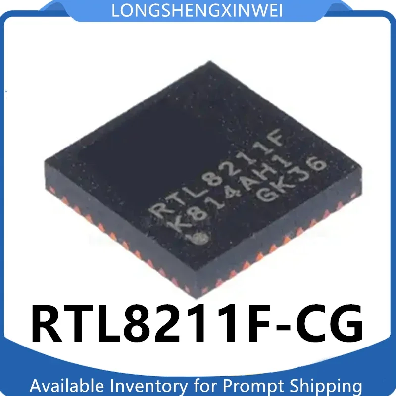 1PCS RTL8211F-CG Screen Printed RTL8211F QFN40 Ethernet Communication Network Card Chip Original