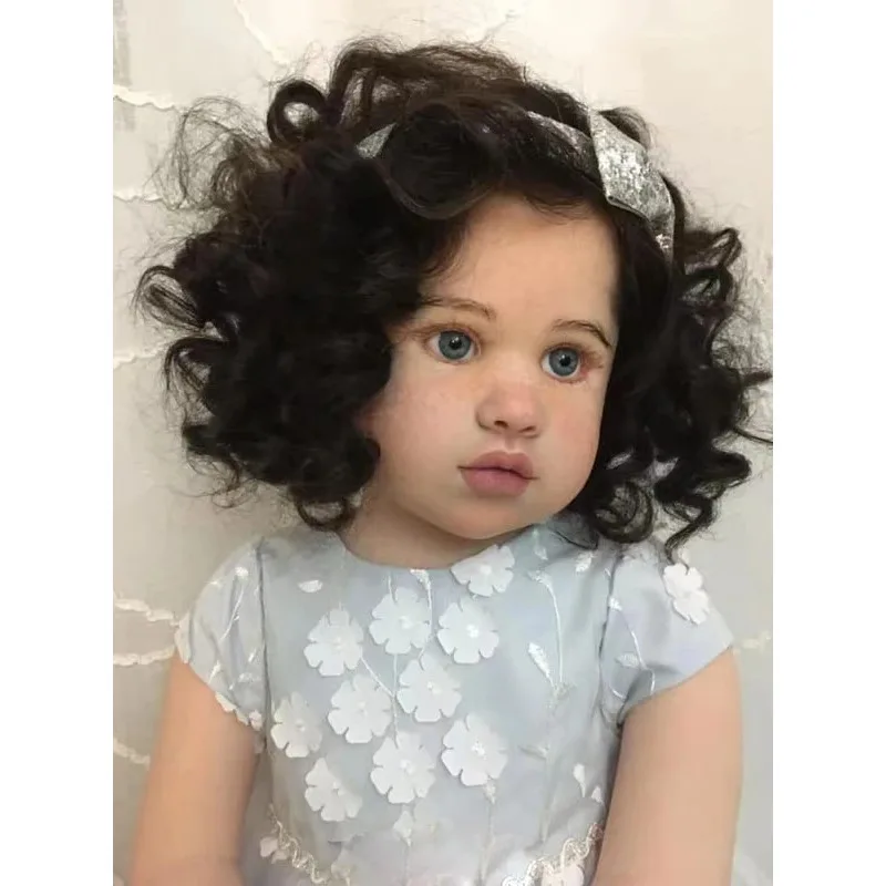 32inch Reborn Baby Doll By Sigrid Bock Unpainted Kit Fresh Color Lifelike with COA with Cloth Body - view 6