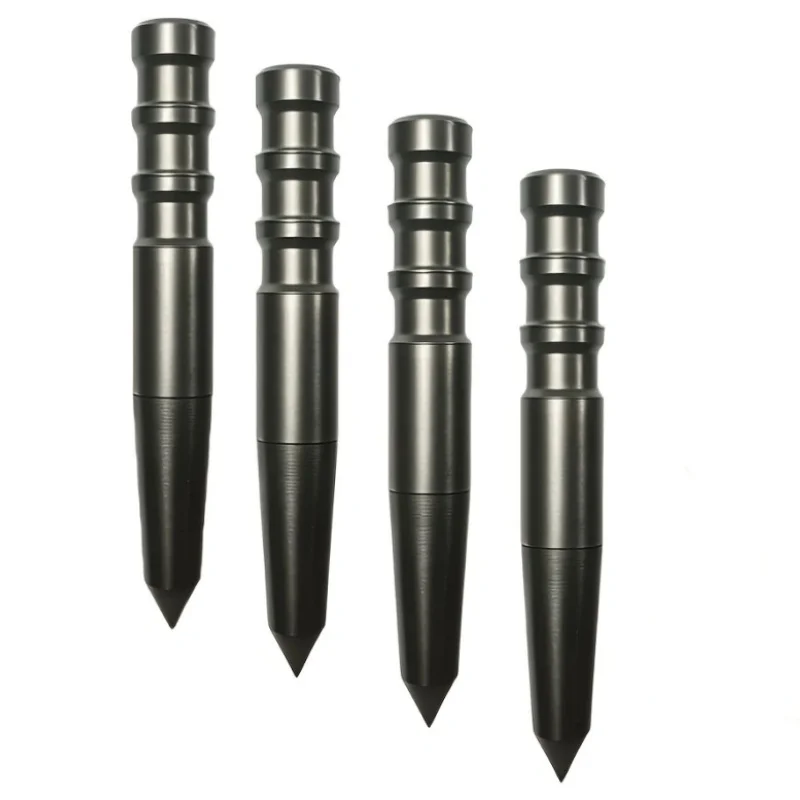 4pcs Portable Punch Locator Multifunctional Durable High Hardness Punch Positioning Punch Hand Tool Manual Center Punch Locator