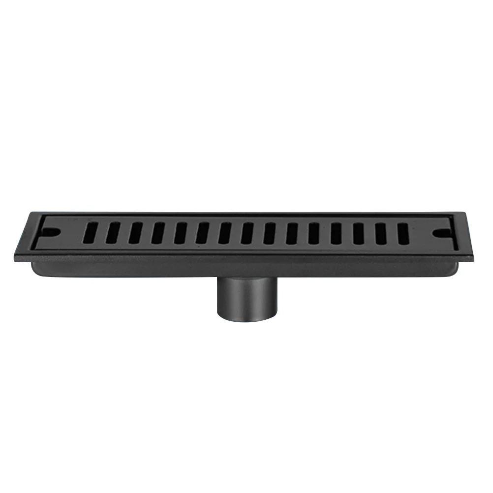 

Stainless Steel Kitchen Floor Drain Rectangular Linear Grates Channel Leak Proof Hair Filter Bathroom Tool Cockroach Blocker