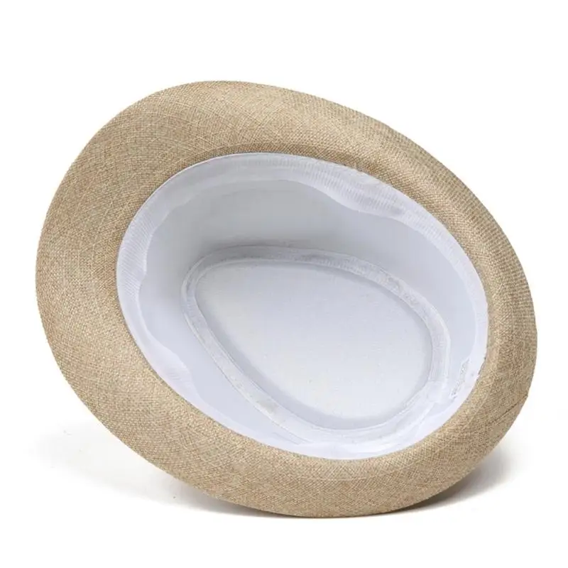 

31BB Packable Straw Hat Unisex Summer Hat Adjustable Fit Ventilation Hole Travel Ready Stylish Summer Hat