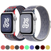 Nylon Sport Strap for Apple Watch Band 49mm for Nike Loop Bracelet iWatch S10 9 8 7 6 5 4 3 se2 Ultra 2 46mm 45mm 44mm 41mm 42mm