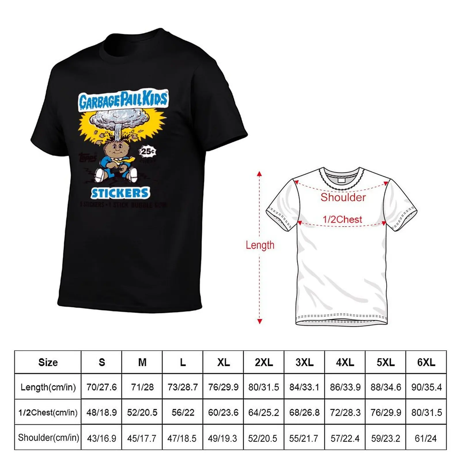 Garbage Pail Kids, Garbage Pail Kids T-Shirt cotton tshirt 100% man t shirt designer T-shirt