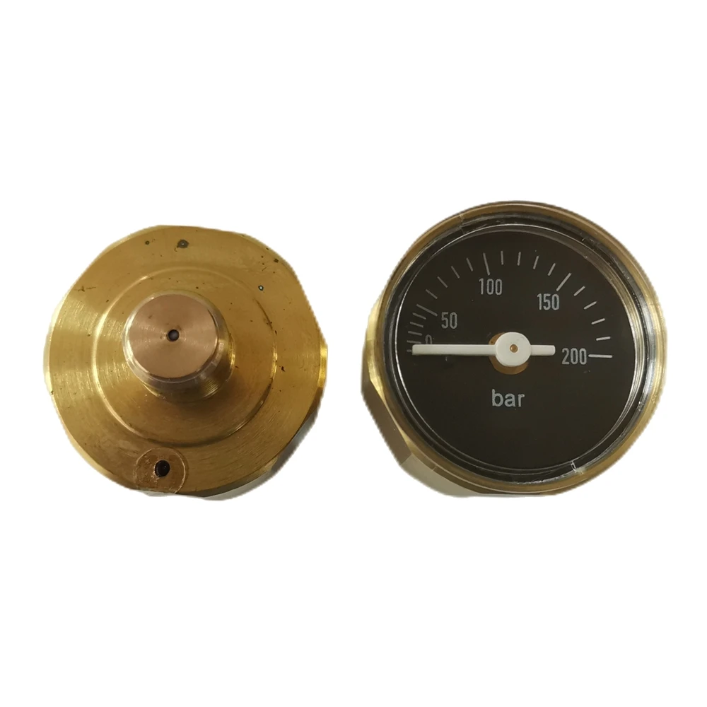 FX Accessories Air Manometer G1/8 Thread Pressure Gauge 200Bar 300bar 28mm Diameter