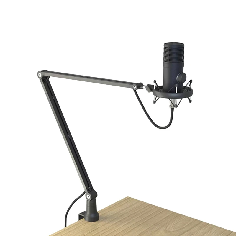 Supporto per braccio regolabile universale supporto per microfono a forbice con sospensione in metallo per supporti Radio per Studio di gioco