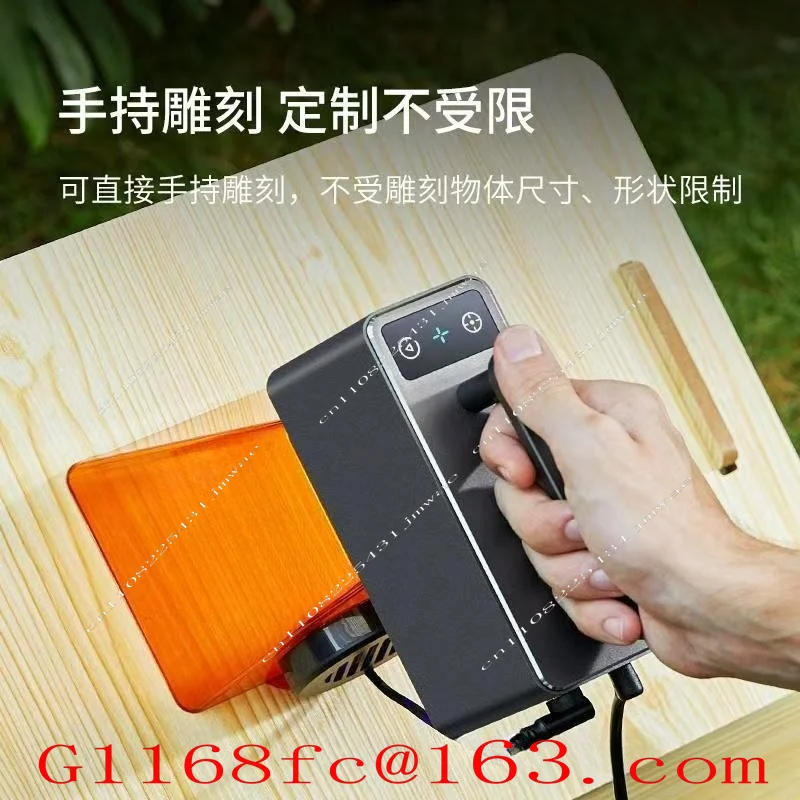 Small, Automatic, Portable Lettering and Parts for Pecker's Second-generation Marking and Engraving Machine