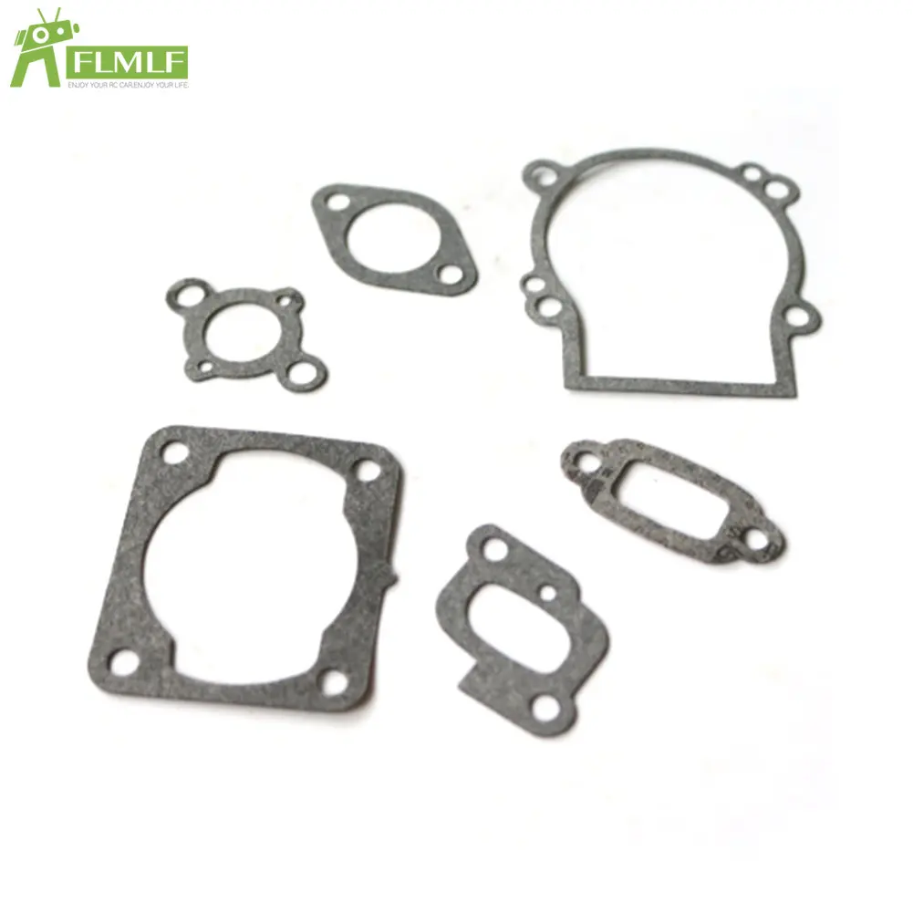 Engine Parts 2--hole/4-hole Cylinder Gasket Kits for 23cc 26cc 29cc 30.5cc 32cc 36cc 45cc Engines for 1/5 HPI ROVAN KM BAJA LOSI