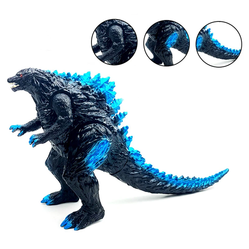 Planet Godzilla Action Figures 3 colori Anime Figure Model Godzilla 16cm Soft Glue Monster Doll Statue Ornaments giocattoli per bambini