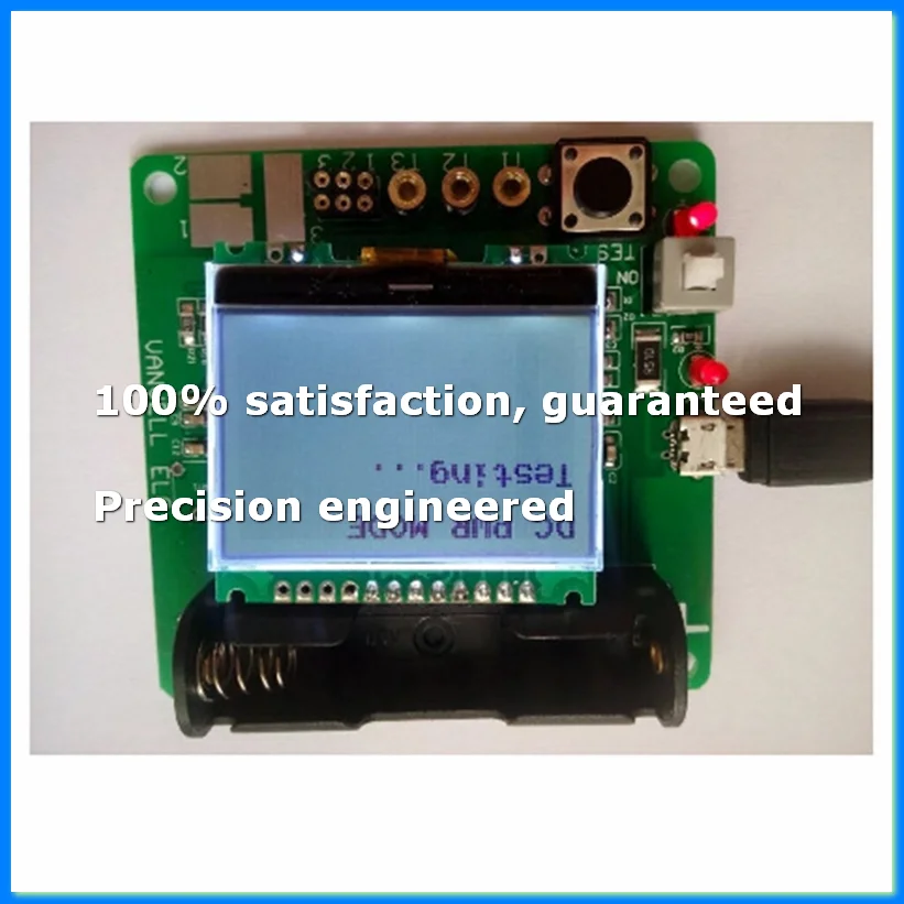 

MG328 Transistor Tester for Meter Inductor-Capacitor Meter DIY MG328 Multifunction with Test Line-A31R