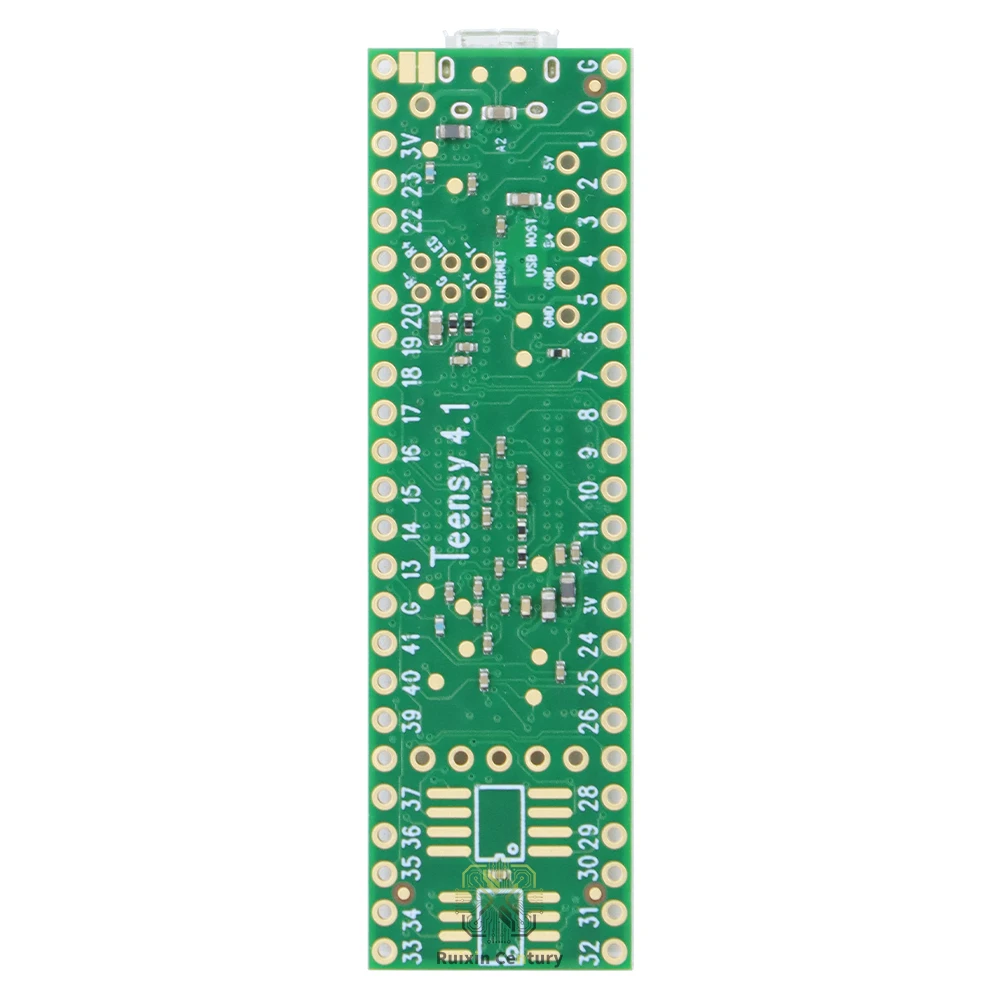 FOR SPARKFUN Teensy 4.1 DEV-16771 Board iMXRT1062 MCU Cortex-M7 600MHz 8MB Flash 1024KB RAM 55IO PWM USB Host SD Card Board