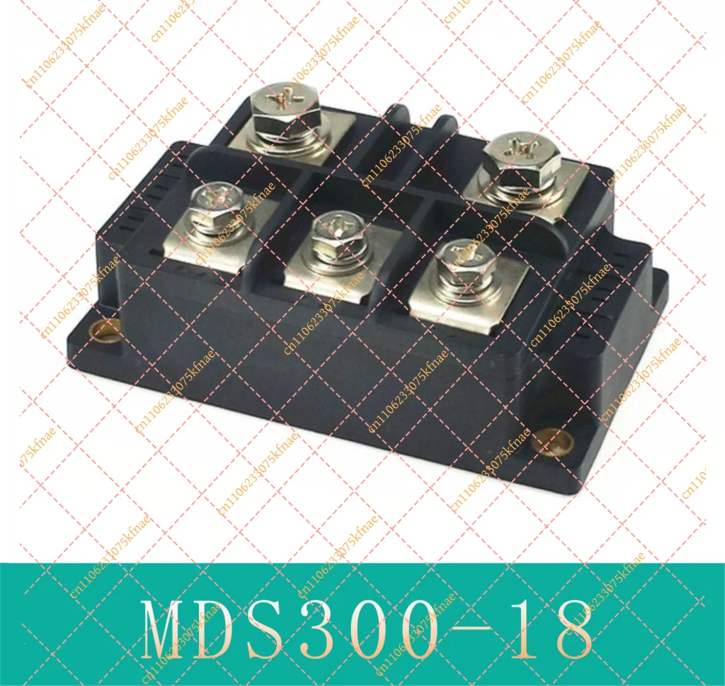 Original MDS300-18 Three Phase Rectifier Module (300A 1800V) / Standard Epoxy Resin Diode Bridge