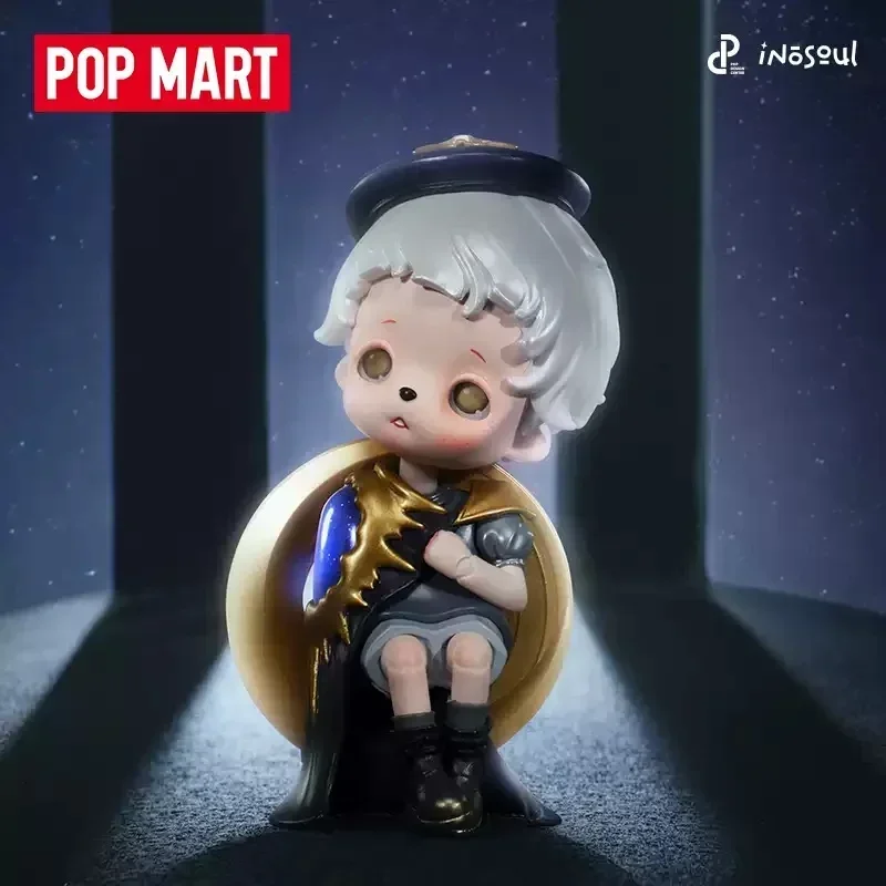 POP MART Inosoul In The Still Room Серия слепая коробка Mystery Box Guess Bag Игрушки Кукла Симпатичные аниме-фигурки Настольные украшения Collecti