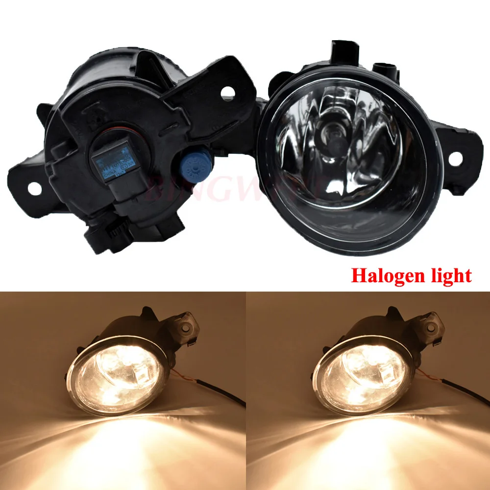 Fog Lights LED Fog Light For Nissan Sentra Qashqai J10 X-Trail T31 T30 Primera Teana Altima Maxima Almera 2001-2015 Angel eye