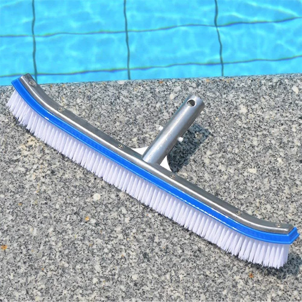 Swimming Pool Spa Cleaning Brush Head Duty Cleaner Broom Bent Tool Swimming Pool Brush Swimming Pool Cleaning Equipment