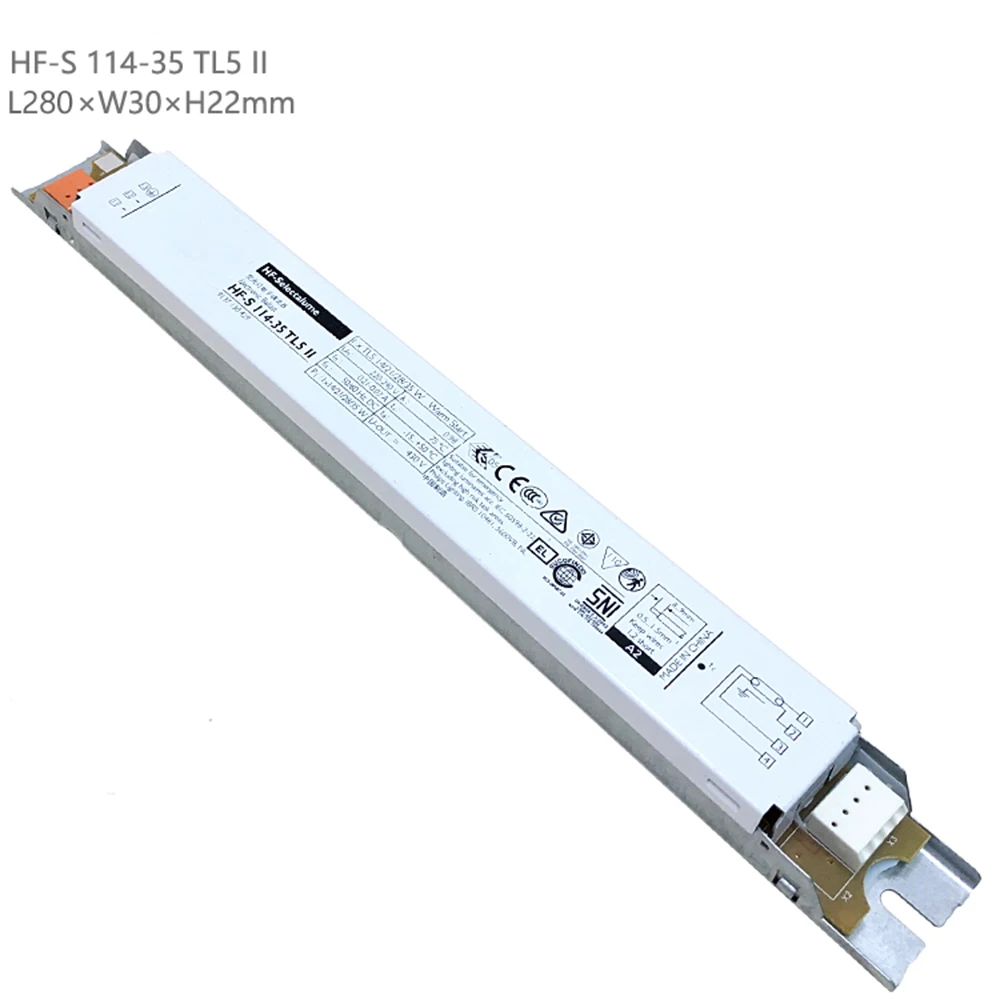 

Original HF-S 114-35 TL5 II FOR Philips High Frequency Electronic Ballast H Grille Bracket Fluorescent Lamp Tube (One Drag One)