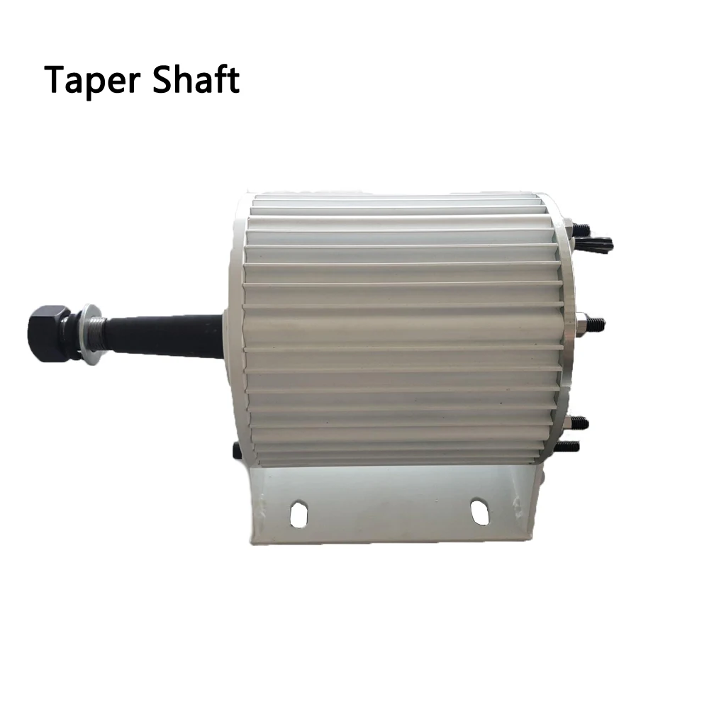 

1KW-20KW Direct Shaft Big Generator AC Alternators 48/96/120/220V Gearless Permanent Magnet Low RPM For Wind And Water Turbine