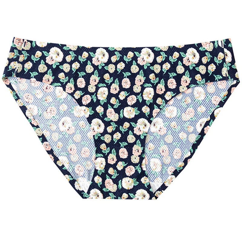 Imagen 6: DeanFire-ropa interior de Bikini para mujer, bragas transpirables sin costuras, bragas cómodas, Hipster, 5 piezas