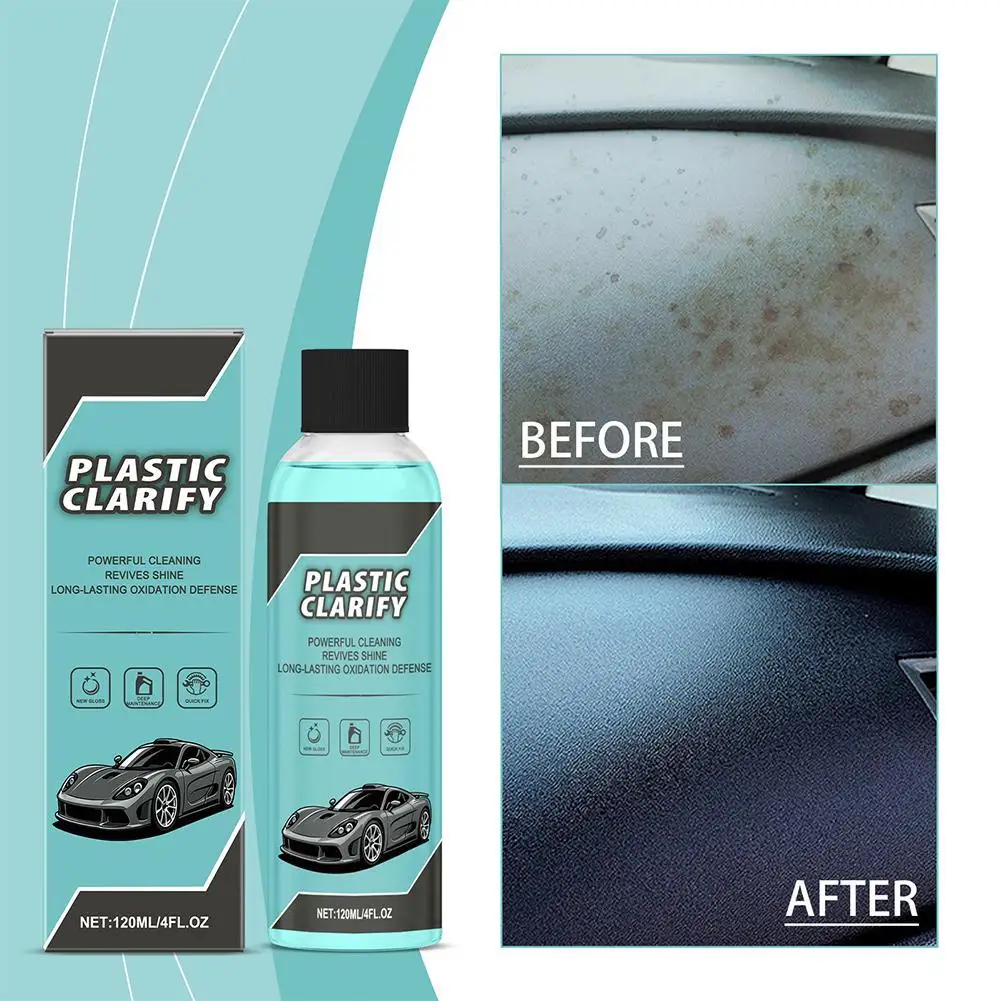 

Car Plastic Restorer Back To Black Gloss Car Cleaning Products Plastic Leather Restore Auto Polish And Repair Coating Renovator