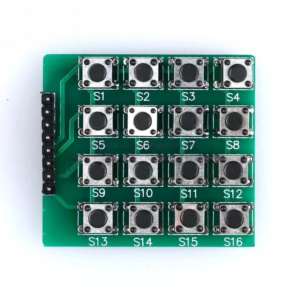 4x4 Matrix Keypad Module 16 Keys Tactile Push Button Switch MCU External Keyboard for Arduino Raspberry Pi DIY Electronic PCB Bo