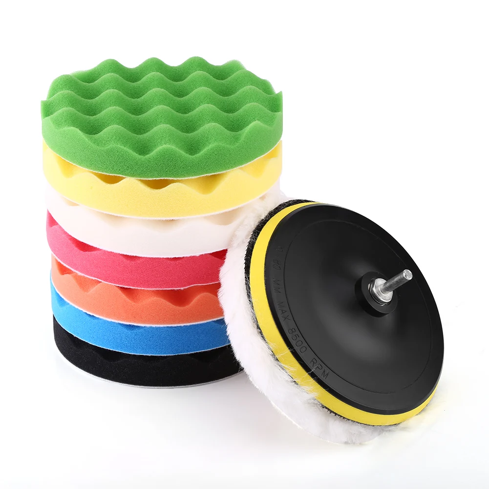 

Polishing Pad /Set 7in Dia Maintenance Buffing Pad Professional Reusable for Car