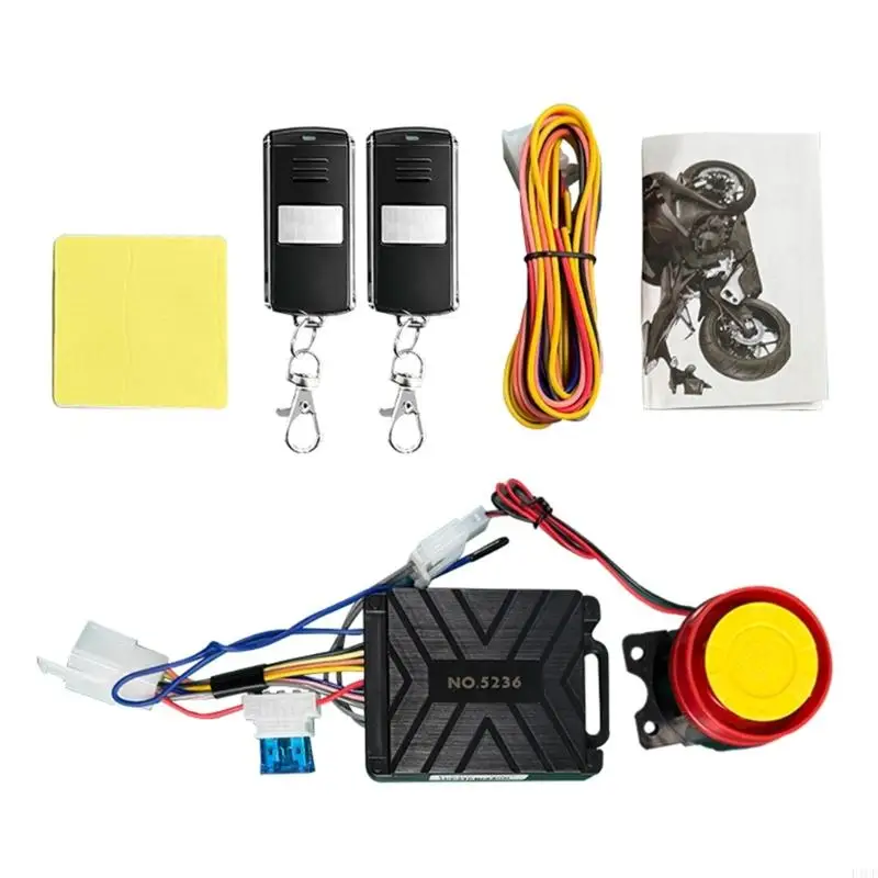F1CF Reliable Universal Motorcycle Security Alarm With Remote Control And Loud Alerts