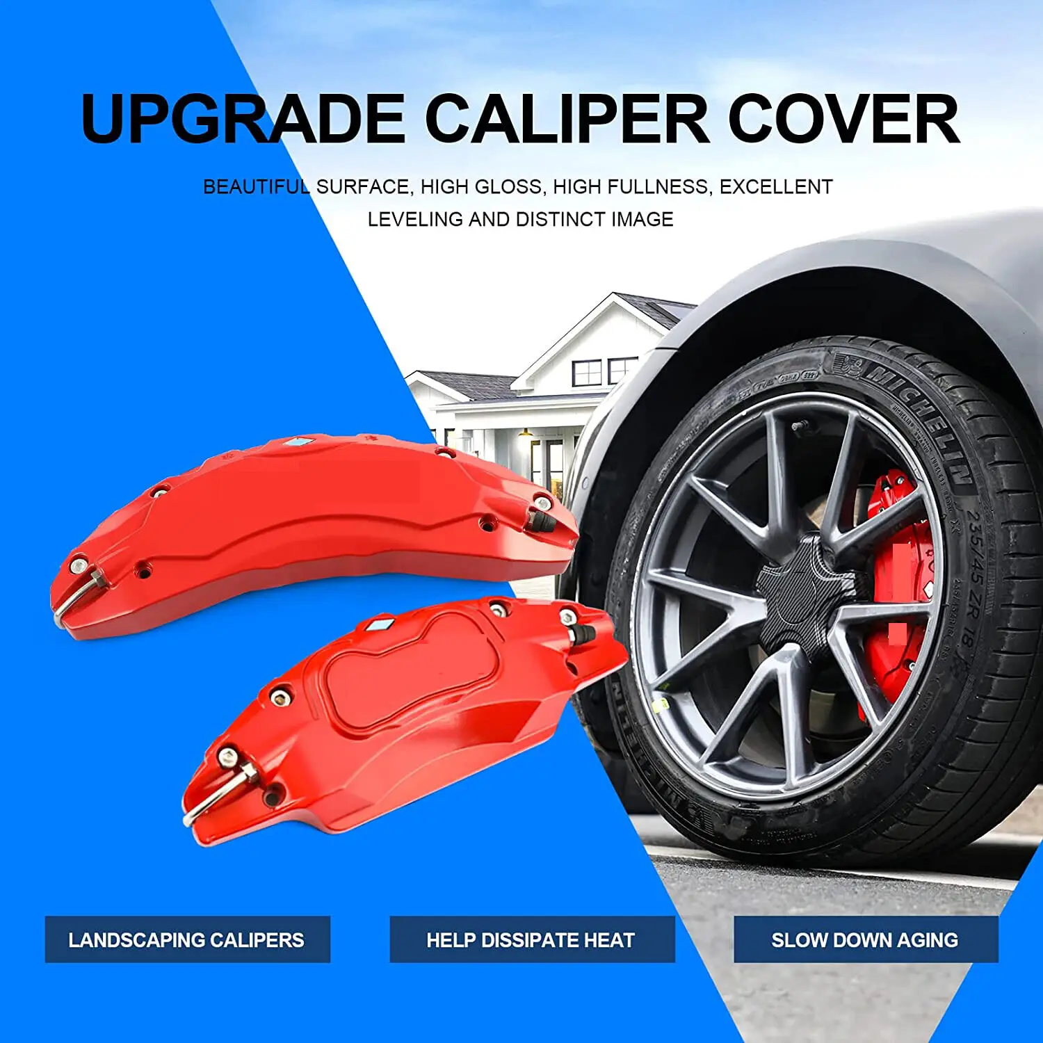 テスラ モデルY ジュニパー 2025 2026 AWD用ブレーキキャリパーカバー