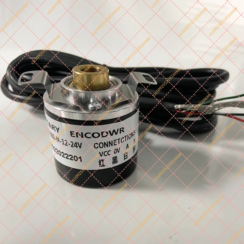 Hollow Shaft Incremental Optical Rotary Pulse Encoder NPN Signal Industrial Speed Sensor