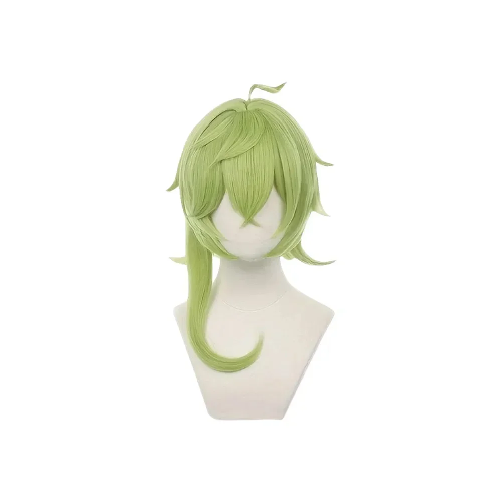 

Anime Genshin Impact Collei Cosplay Wigs Long Green Heat Resistance Synthetic Hair Party Carnival Props