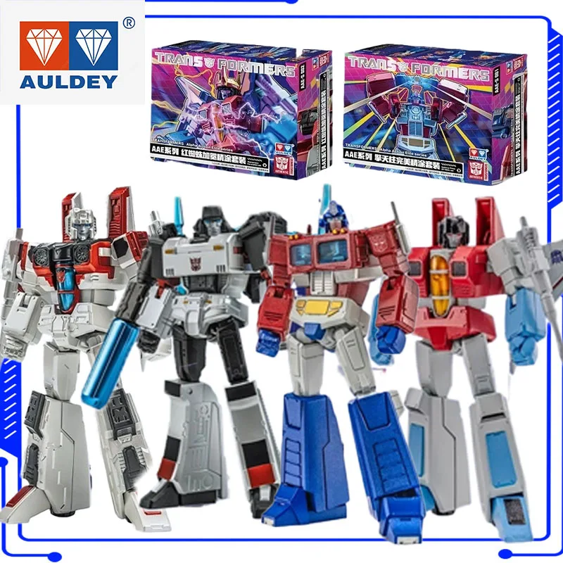 

Коллекционная модель-конструктор AAM Оптимус Прайм: Аниме-фигурка Трансформер с двойным алмазным дизайном для мальчиков и девочек, подарок для детей