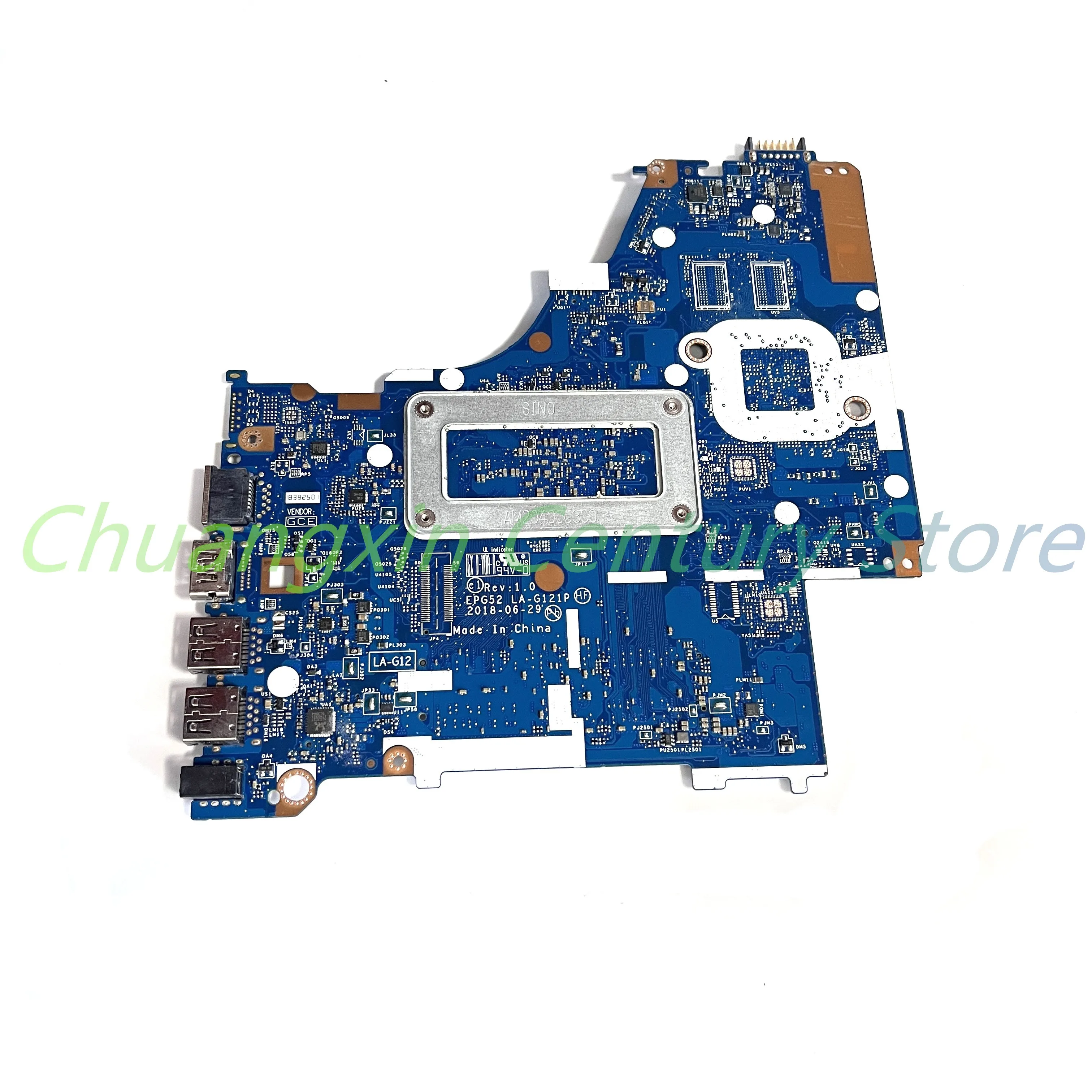 Suitable For HP 15-BS laptop, equipped with CPU N4000 N5000, No graphics card, Motherboard Number: LA-G121P