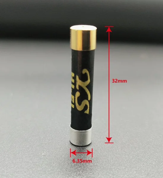 2pcs Original British YS Hi-Fi fuse audiophile gold and silver plated nano insurance 6X32mm free shipping