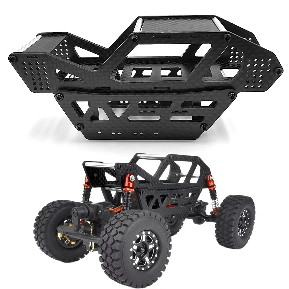 

Carbon fiber frame body shell For 1/24 off-road car Axial SCX24 90081 rc car model upgrade accessories