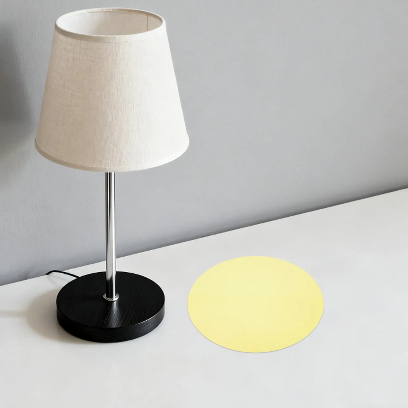 

15Pcs Color Filter Sheets Warm Light Film Adhesive Yellow Translucent Light Diffuser Sheets for LED Lights Downlight Home