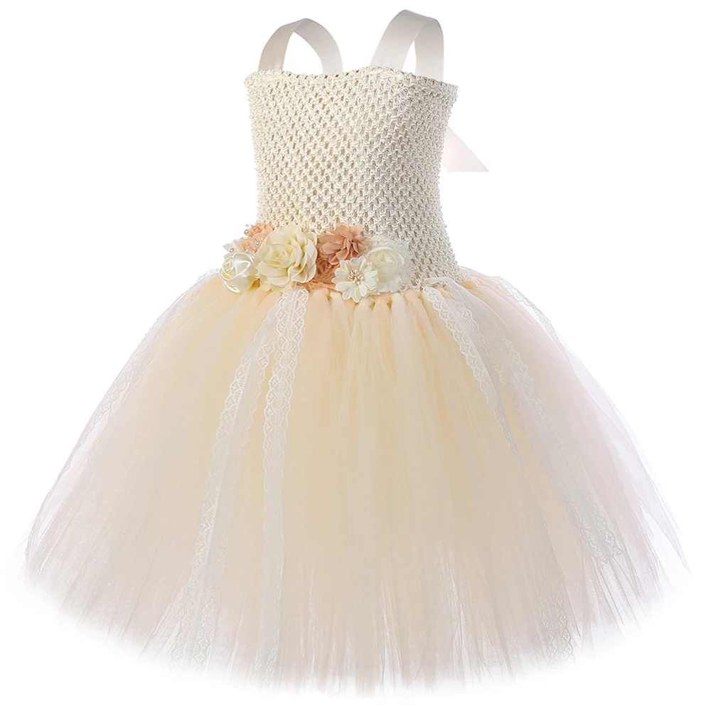 Flower Forest Fairy Costume for Girls Woodland Angels and Fairies Fancy Dress Kids Halloween Carnival Outfit with Wings Wand Set