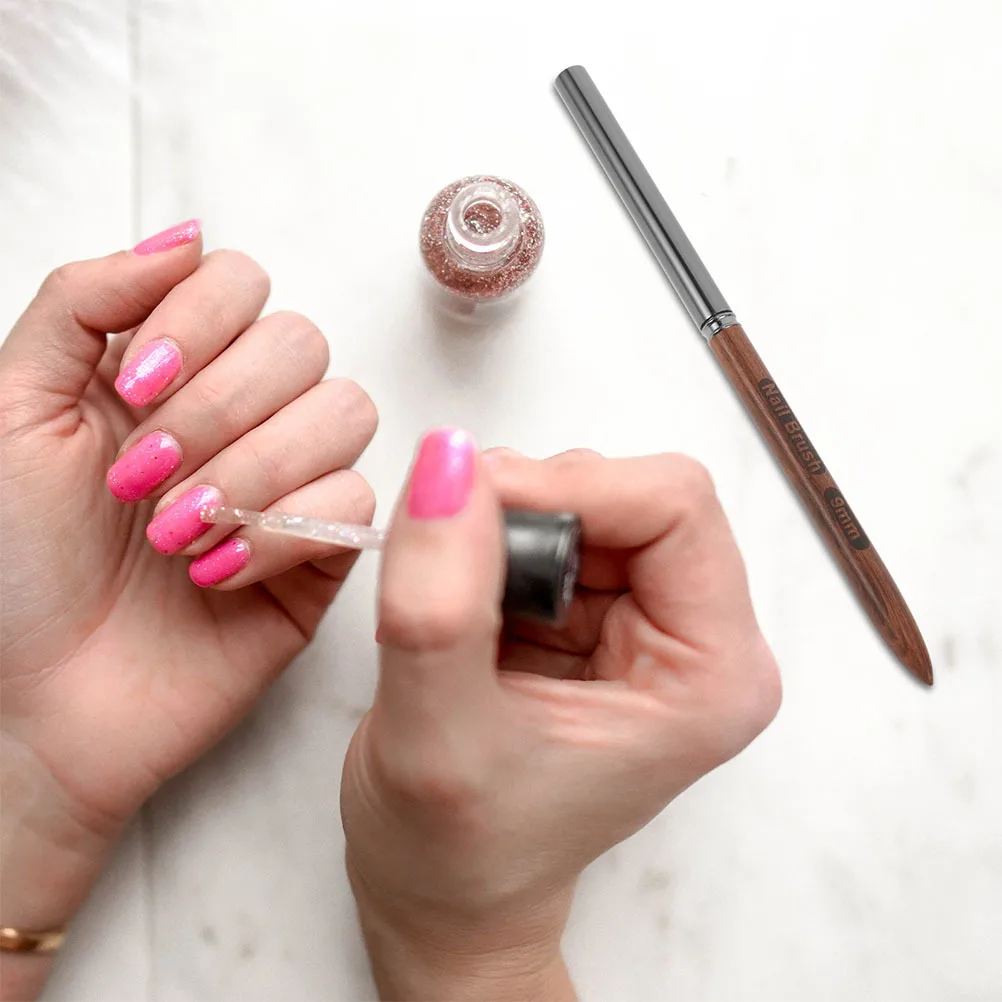 

2Pcs Fine Nail Art Liner Pen Precision Thin Line Drawing Tool Nail Painting Brush Manicure Accessory Professional Salon Supplies