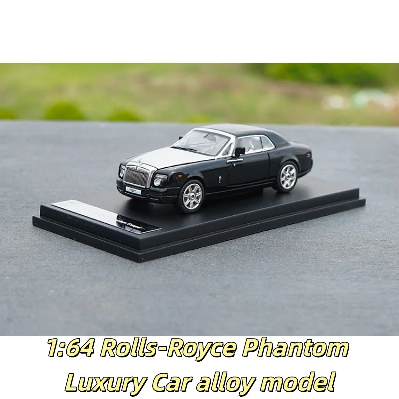 

Роскошный автомобиль 1:64, модель автомобиля из литого под давлением сплава, для подростков, играющих с украшением для взрослых, детский подарок на день рождения.