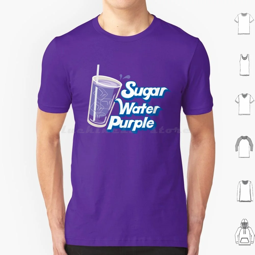 Sugar Water Purple Grape Drank Funny Chappelle Shirt T Shirt Big Size 100% Cotton Sugar Water Purple Grape Drink Drank Dave